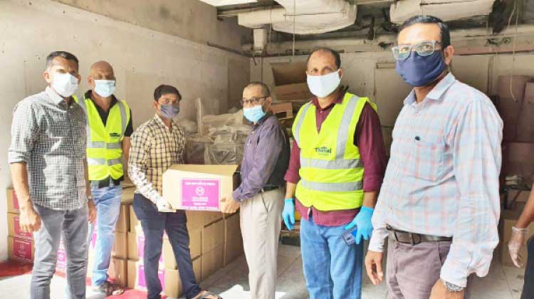 മലബാർ ഗോൾഡ്​ ഭക്ഷ്യ കിറ്റുകൾ നൽകി