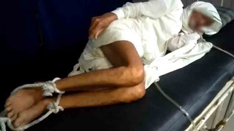 ബിൽ അടച്ചില്ല; മധ്യപ്രദേശിലെ ആശുപത്രിയിൽ രോഗിയെ കട്ടിലിൽ കെട്ടിയിട്ടു