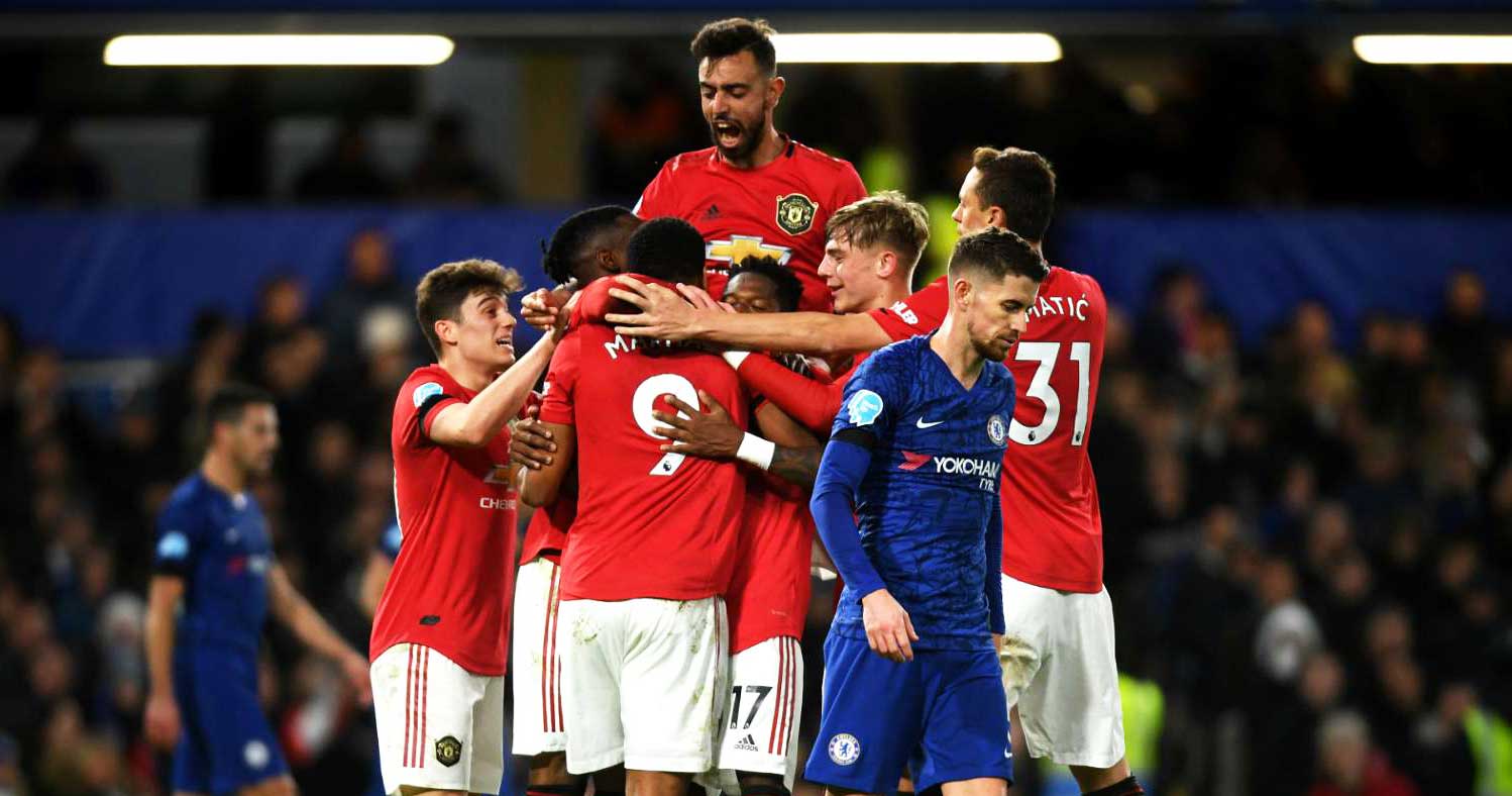 ചെൽസിയെ മലർത്തിയടിച്ച്​ യുണൈറ്റഡ്​