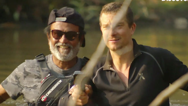 Into The Wild With Bear Grylls And Superstar Rajinikanth