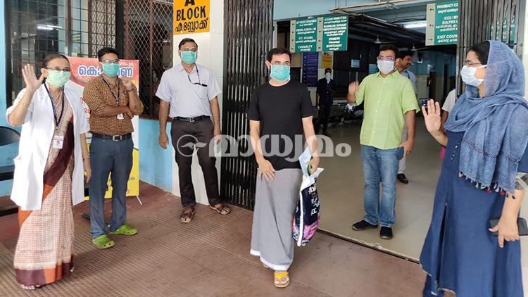 മലപ്പുറത്ത്​ ഒരാൾ കൂടി രോഗം ഭേദമായി വീട്ടിലേക്ക് മടങ്ങി