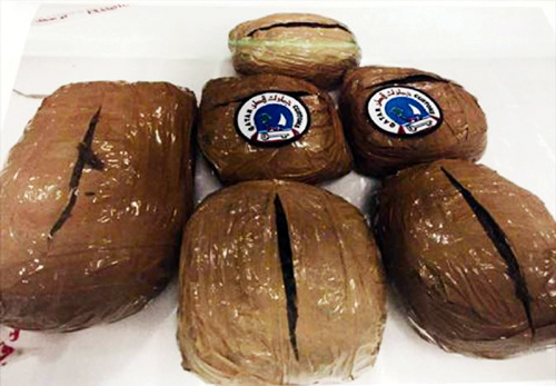 ഹമദ് വിമാനത്താവളത്തില്‍   അഞ്ച് കിലോ കഞ്ചാവ് പിടികൂടി