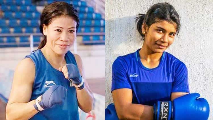 മേ​രി​കോം x നി​ഖാ​ത്​ സ​രീ​ൻ; റി​ങ്ങി​ൽ ഇ​ടി​ത്തീ