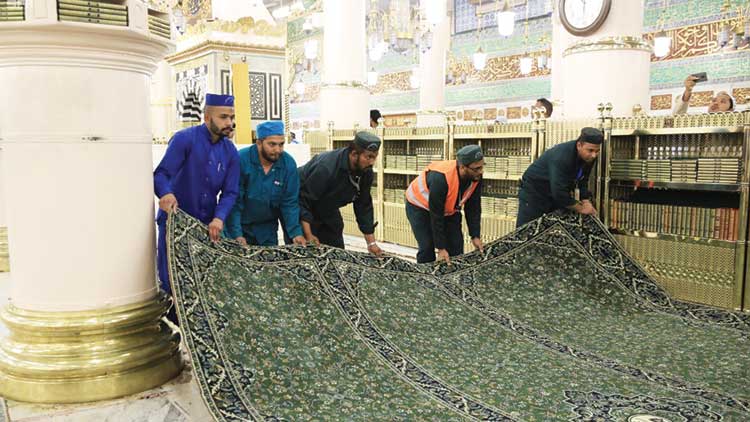 ഇരുഹറമുകളിലും റമദാൻ ഒരുക്കങ്ങൾ സജീവം