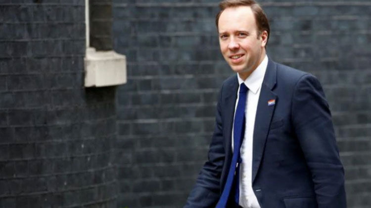 പ്രധാനമന്ത്രിക്ക് പിന്നാലെ ബ്രിട്ടീഷ് ആരോഗ്യമന്ത്രിക്കും കോവിഡ്