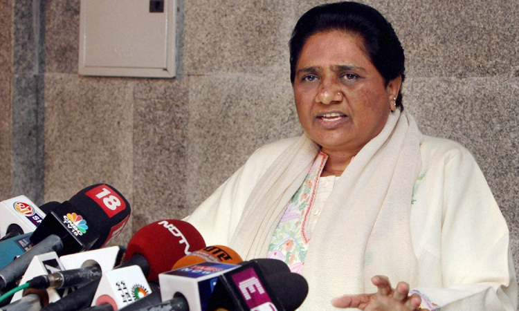 മോദി കുംഭകര്‍ണനെ പോലെ ഉറങ്ങി‍യെന്ന് മായാവതി