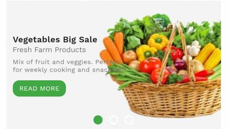 ഒാ​ൺ​ലൈ​നി​ൽ ഒാ​ർ​ഡ​ർ ചെ​യ്യാം; പ​ഴ​ങ്ങ​ളും പ​ച്ച​ക്ക​റി​ക​ളും വീ​ട്ടി​ലെ​ത്തും