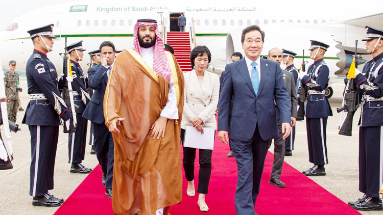 അ​മീ​ർ മു​ഹ​മ്മ​ദി​െൻറ ദ​ക്ഷി​ണ കൊ​റി​യ​ൻ പ​ര്യ​ട​ന​ത്തി​ന്​ തു​ട​ക്കം