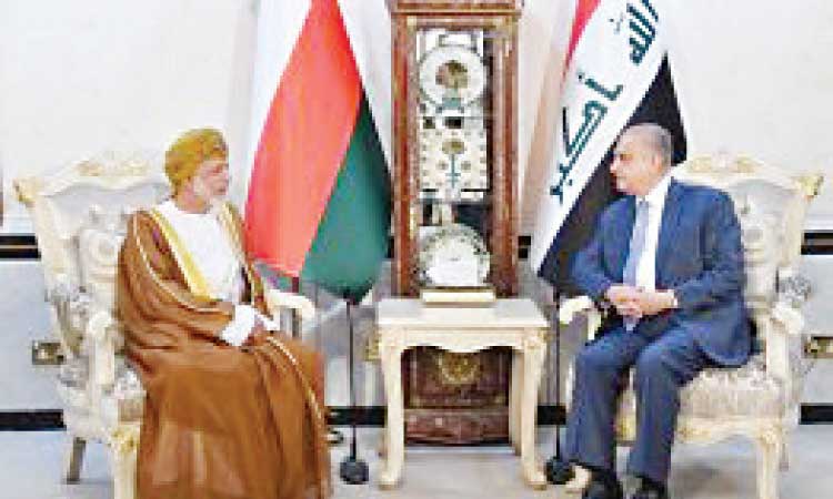 ഒമാൻ വിദേശകാര്യമന്ത്രി ഇറാഖിൽ