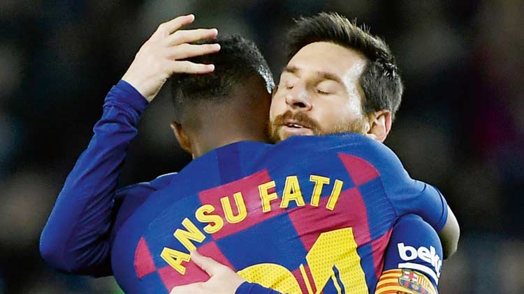 ഫാതി ഡബിളിൽ ബാഴ്​സ