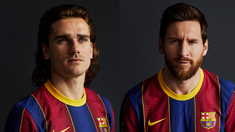 വി​േൻറജ്​ ലുക്കിൽ ബാഴ്​സയുടെ പുത്തൻ ‘ക​ുപ്പായം’ 