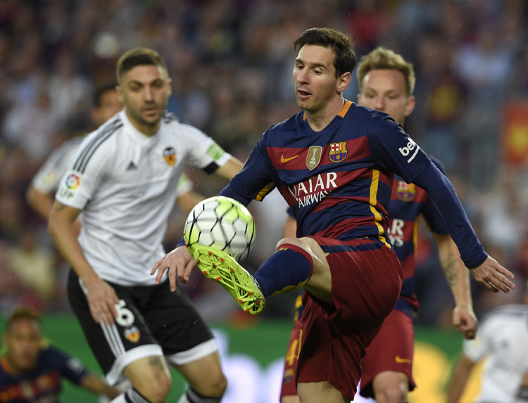 500ല്‍ തൊട്ട് മെസ്സി