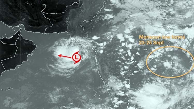 അ​റ​ബി​ക്ക​ട​ലി​ലെ ന്യൂ​ന​മ​ർ​ദം ശ​ക്​​തി​യാ​ർ​ജി​ച്ചു