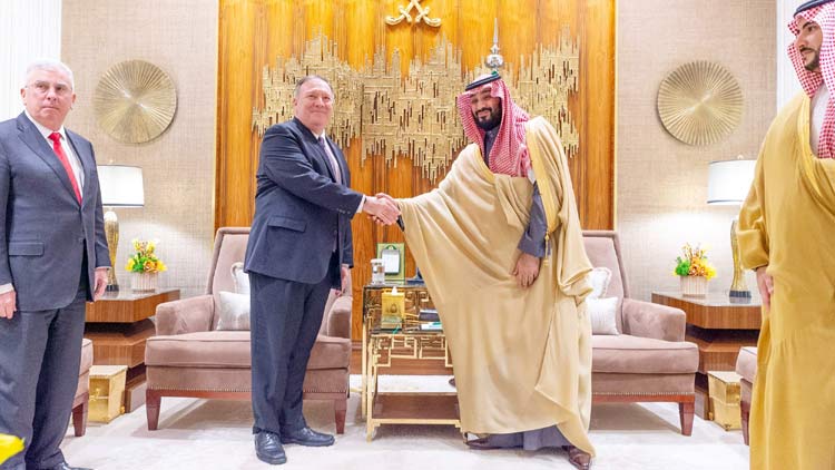 ഇ​റാ​നെ​തി​രാ​യ യു.എസ്​ സ​മ്മ​ർ​ദം:  പി​ന്തു​ണ​യു​ണ്ടെ​ന്ന് സൗ​ദി