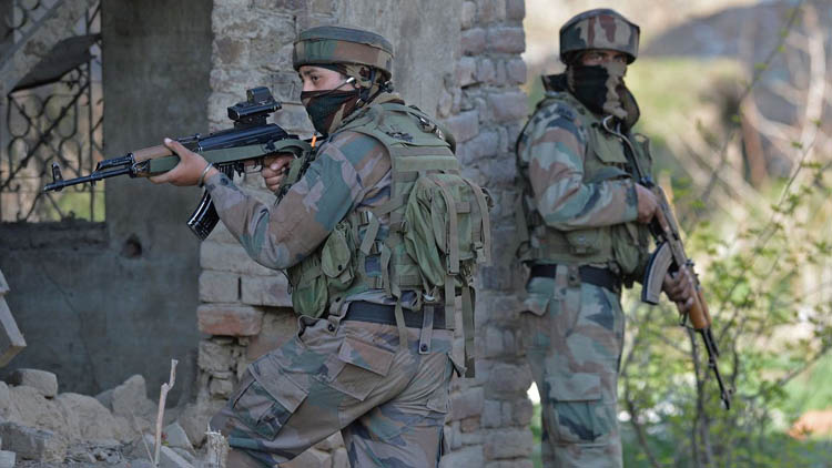 കശ്മീരിൽ ഏറ്റുമുട്ടലിൽ രണ്ട് ഭീകരർ കൊല്ലപ്പെട്ടു