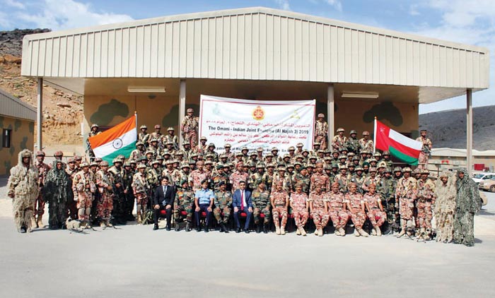 ഇ​ന്ത്യ-​ഒ​മാ​ന്‍ സം​യു​ക്ത സൈ​നി​ക പ​രി​ശീ​ല​നം സ​മാ​പി​ച്ചു