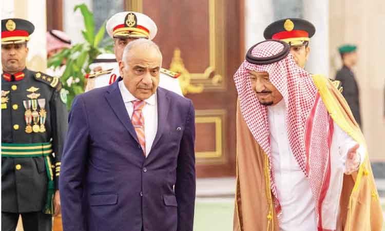 ഇറാഖ്​ പ്രധാനമന്ത്രി സൗദിയിലെത്തി