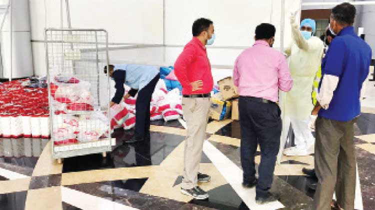 കോവിഡ് കാലത്ത് കൈത്താങ്ങായി  ടീം വെൽഫെയറും കനിവും