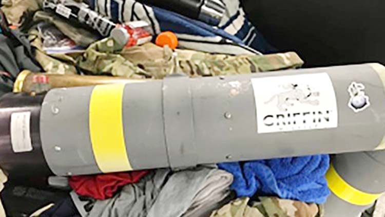 കു​വൈ​ത്തി​ൽ​നി​ന്നു​ള്ള യാ​ത്ര​ക്കാ​ര​നി​ൽ​ നി​ന്ന്​ അ​മേ​രി​ക്ക​യി​ൽ മി​സൈ​ൽ ലോ​ഞ്ച​ർ പി​ടി​ച്ചു