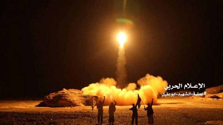 ജീസാനിലേക്ക് വന്ന ആറ് ബാലിസ്റ്റിക് മിസൈലുകൾ സൗദി തകർത്തിട്ടു