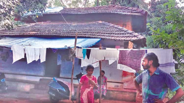 വീ​ട് കി​ട്ടി​യി​ട്ടും നി​ർ​മി​ക്കാ​നാ​വാ​തെ  ഒ​മ്പ​ത് പ​ട്ടി​ക​ജാ​തി കു​ടും​ബ​ങ്ങ​ൾ