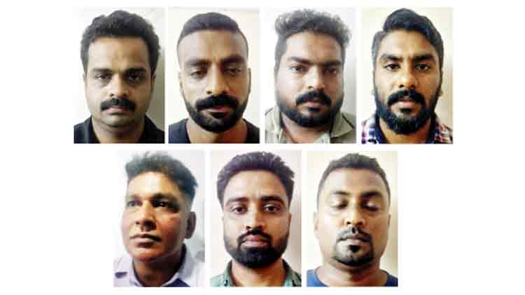 യുവാവിനെ ആക്രമിച്ച് സ്വർണക്കവർച്ച; ഏഴംഗ ക്വട്ടേഷൻ സംഘം അറസ്​റ്റിൽ