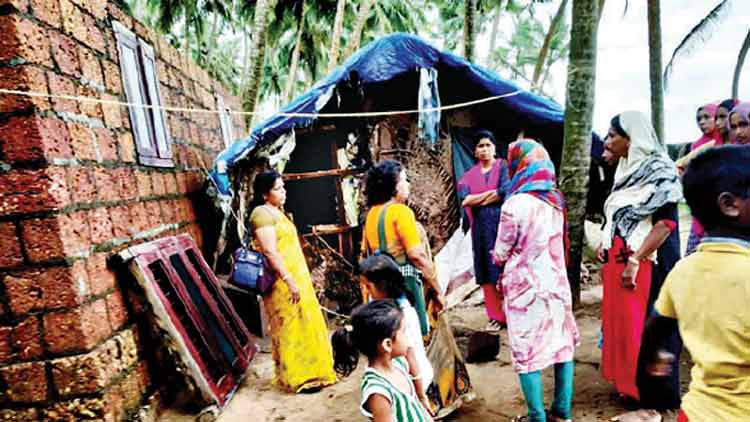 കുടുംബം ഉറങ്ങിക്കിടക്കവേ ഷെഡിന് തീവെച്ച്​ അപായപ്പെടുത്താൻ ശ്രമം