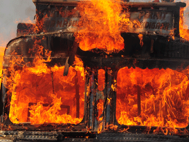 mob-set-fire-on-truck