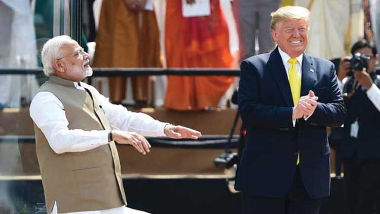 എല്ലാവരും മോദിയെ സ്​നേഹിക്കുന്നു –ട്രംപ്​