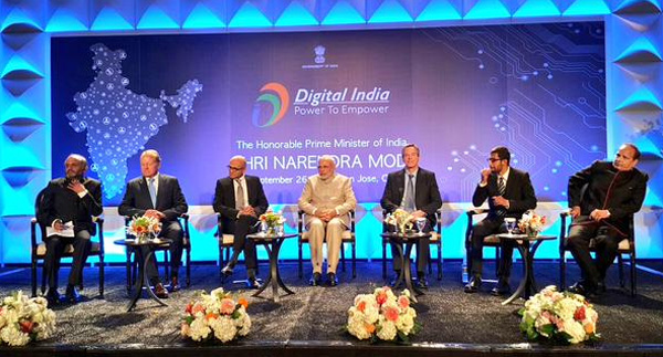 മോദി സിലിക്കണ്‍വാലിയില്‍; ടെക്നോളജി തലവന്‍മാരുമായി കൂടിക്കാഴ്ച നടത്തി