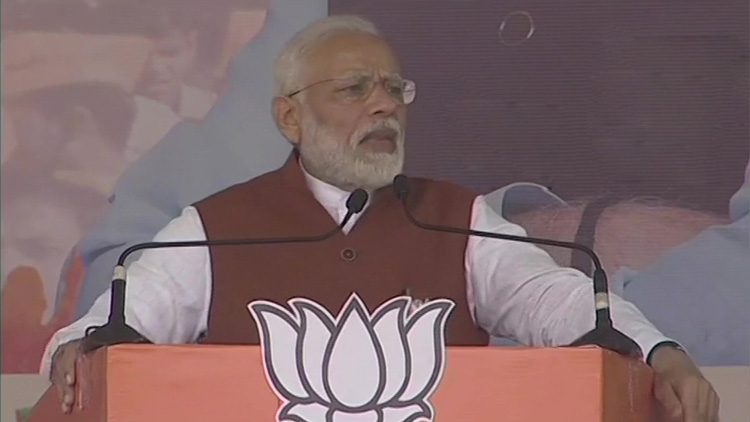 കോൺഗ്രസ്​ നുണ പ്രചരിപ്പിക്കുന്നു, സംഘർഷം ആളികത്തിക്കുന്നു -മോദി