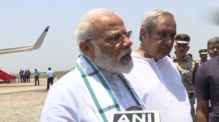 ഫോനി: ദുരിതബാധിത പ്രദേശങ്ങൾ സന്ദർശിച്ച്​ മോദി; ഒഡീഷക്ക്​ 1000 കോടി അധികം നൽക​ും