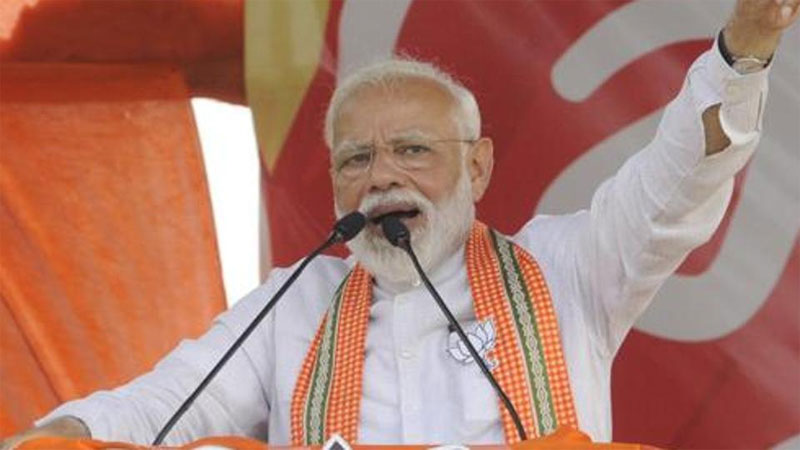 ഇത്​ കോൺഗ്രസിൻെറ ധിക്കാരം; ദിഗ്​ വിജയ്​ സിങ്ങിനെ വിമർശിച്ച്​​ മോദി