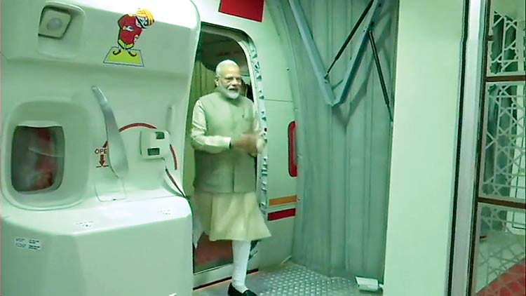 ഇ​ന്ത്യ-​യു.​എ.​ഇ ബ​ന്ധം ഏ​റ്റ​വും  മി​ക​ച്ച നി​ല​യി​ൽ –മോ​ദി