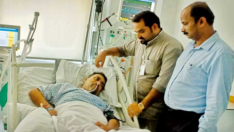 എം​ബ​സി തു​ണ​യാ​യി, മൂ​സ  തു​ട​ര്‍ചി​കി​ത്സ​ക്ക്  നാ​ട്ടി​ലേ​ക്ക്