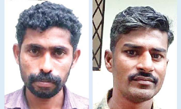 ബാറുകളിൽ വരുന്നവരെ ആക്രമിച്ച്​ പണം തട്ടൽ: രണ്ടുപേർ പിടിയിൽ