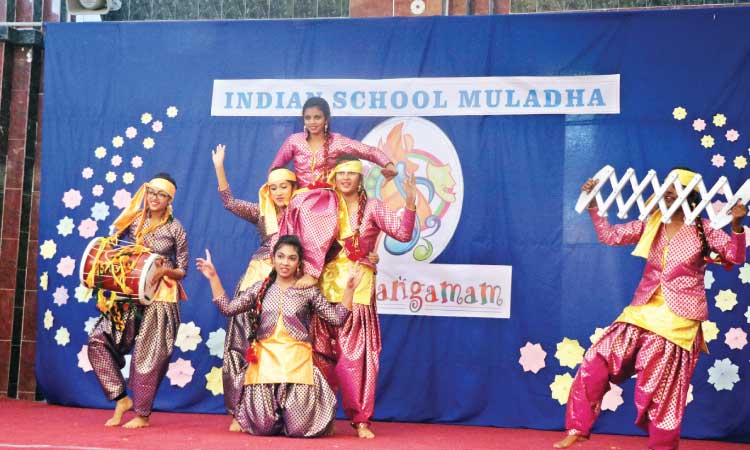 ക​ല​യു​ടെ സം​ഗ​മ​വേ​ദി​യൊ​രു​ക്കി മു​ല​ദ ഇ​ന്ത്യ​ൻ സ്​​കൂ​ൾ