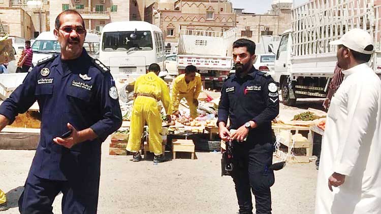 ജ​ലീ​ബി​ൽ ര​ണ്ടാം ദി​വ​സ​വും  പ​രി​ശോ​ധ​ന: നി​ര​വ​ധി പേ​ർ പി​ടി​യി​ൽ