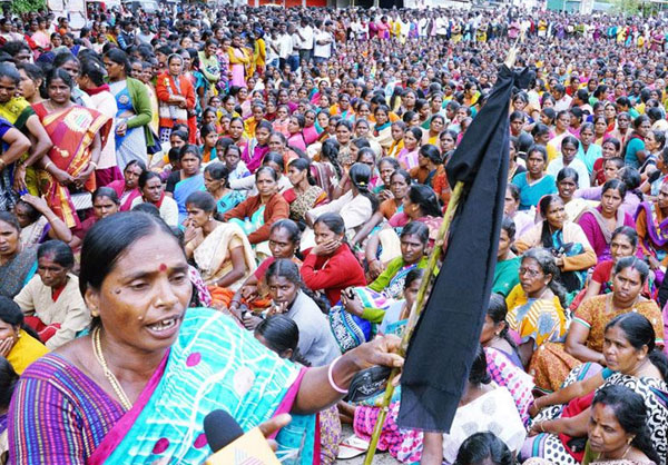 തോട്ടം തൊളിലാളി സമരം: സമരം തമിഴ്-മലയാളി വിഘടനവാദമാക്കിമാറ്റാന്‍ തോട്ടമുടമകളുടെ നീക്കം