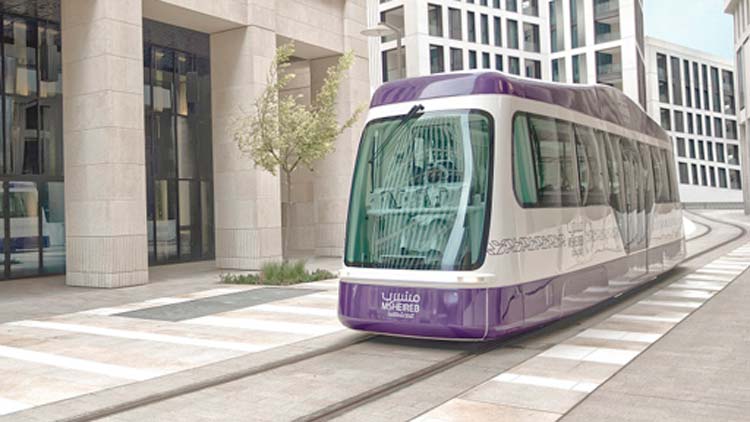 മുശൈരിബ്​ ഡൗൺടൗണിലൂടെ ‘ട്രാം’ ഓടിത്തുടങ്ങി