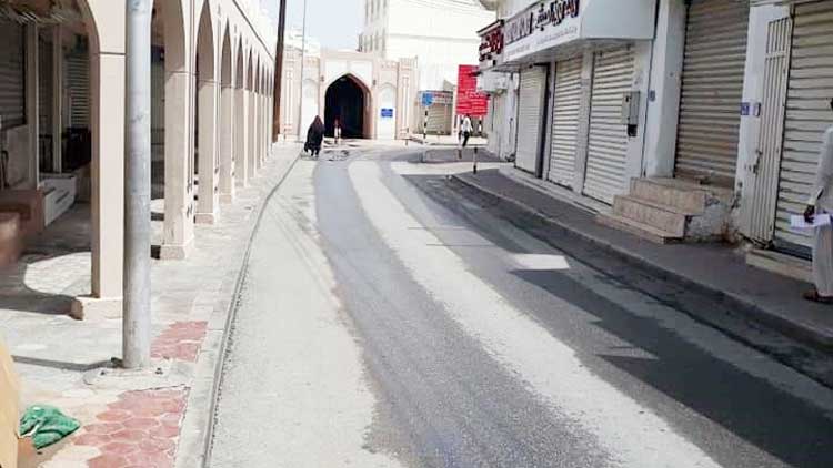 ആശങ്കയുടെ നിഴലിൽ മത്ര;  ആളനക്കമില്ലാതെ തെരുവീഥികൾ