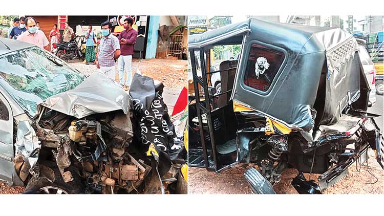 മുട്ടം അപകടം: കണ്ണീരായി ആ ​അ​ച്ഛ​നും മ​ക​ളും 