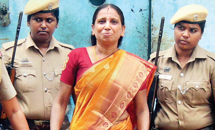 നളിനിയുടെ പരോൾ ഇനിയും നീട്ടാനാവില്ലെന്ന്​ മദ്രാസ്​ ഹൈകോടതി