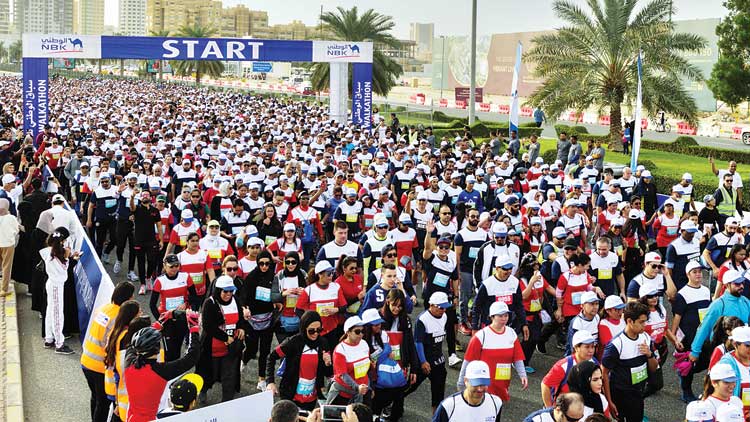 ആ​യി​ര​ങ്ങ​ൾ പ​െ​ങ്ക​ടു​ത്തു; ആ​വേ​ശ​മാ​യി എ​ൻ.​ബി.​കെ കൂ​ട്ട​ന​ട​ത്തം