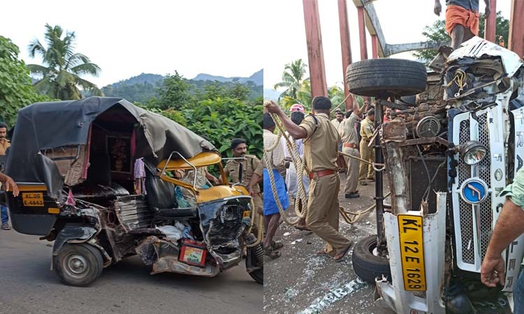 നേര്യമംഗലം പാലത്തിൽ ഓട്ടോയും ട്രാവലറും കൂട്ടിയിടിച്ച് ഒരാൾ മരിച്ചു നേര്യമംഗലം പാലത്തിൽ ഓട്ടോയും ട്രാവലറും കൂട്ടിയിടിച്ച് ഒരാൾ മരിച്ചു