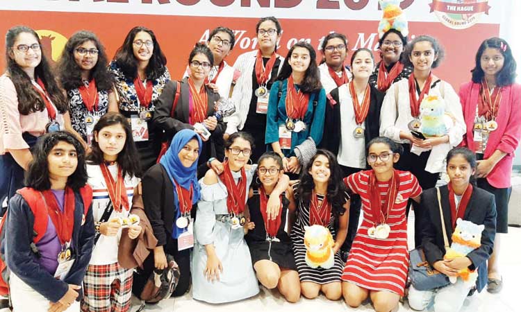 ആഗോള മത്​സര പരീക്ഷ: ‘ന്യൂ മില്ലേനിയം-ഡി.പി.എസ്​ ബഹ്​റൈൻ’ വിജയംനേടി