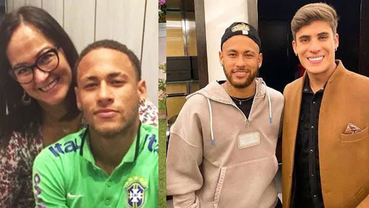 നെയ്​മറി​െൻറ അമ്മക്ക്​ പങ്കാളിയായി 22 കാരൻ;  ആശംസകളുമായി താരം