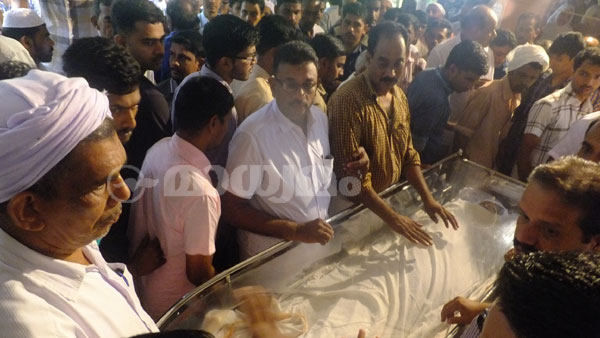 തസ്നി ബഷീറിന്‍െറ മൃതദേഹം ഖബറടക്കി