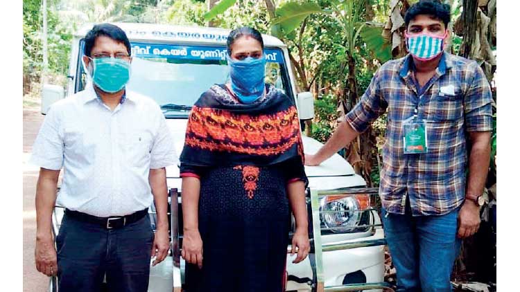 സാ​ന്ത്വ​ന പ​രി​ച​ര​ണ രം​ഗ​ത്ത്​ സേ​വ​ന മി​ക​വു​മാ​യി ജി​ഷ സി​സ്​​റ്റ​ർ