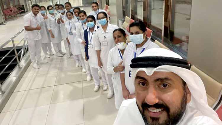 കർമത്തിലും ത്യാഗത്തിലും തിളങ്ങി മലയാളി നഴ്​സുമാർ